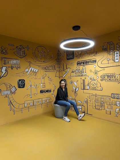 Nishka Mehta - Custom Artwork & Installations Art for Offices & Commercial Spaces photo 13