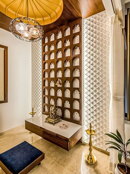 Designing with a Touch of Sweetness - Modular Home Interiors Modern Mandirs & Pooja Units photo 10