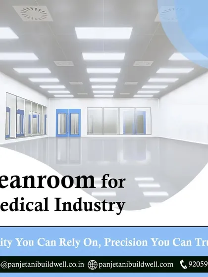 A cleanroom designed for a hospital or laboratory setting. We specialize in creating high-quality environments that provide purity you can rely on and precision you can trust for patient care and research.