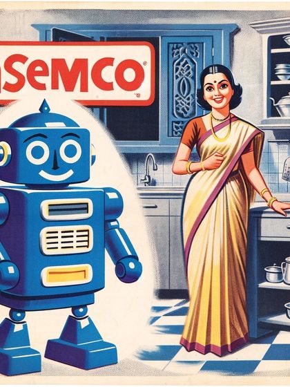 Retro-Futurist Branding: Posters & Ads photo 24