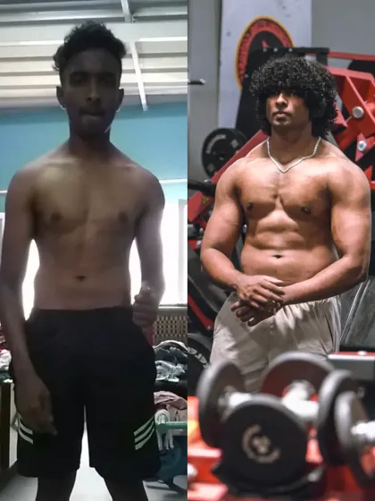 The guy on the left was me at 25, insecure and lost. The guy on the right is me at 30, stronger and more confident than ever. This isn't just a physical transformation; it's proof that with consistency, you can rebuild yourself from the ground up.