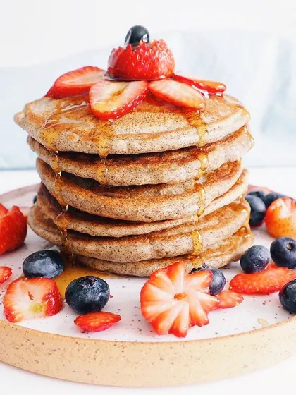 Who says healthy eating is boring? These buckwheat pancakes are not only delicious but also fantastic for managing diabetes, aiding weight loss, and supporting heart health. I believe in making food that you love, work for you.