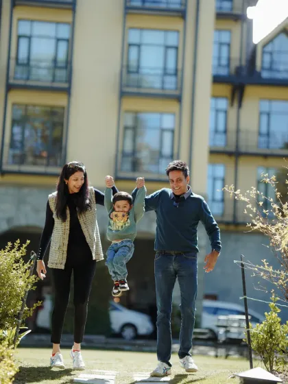 Let's go outside and play. My outdoor sessions are all about movement, laughter, and capturing your family's energy in the beautiful Himachal sunlight. These are the memories of pure, carefree fun you will cherish forever.