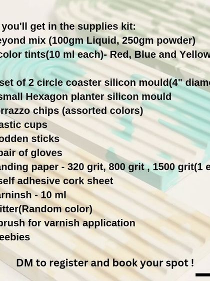 Hues of Memories - Eco-Resin Art Workshops Community & Past Events photo 8