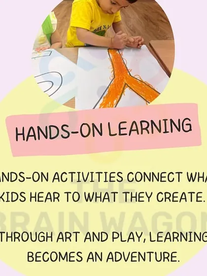 Hands-on learning connects what kids hear to what they create. Through art and play, learning becomes an unforgettable adventure.