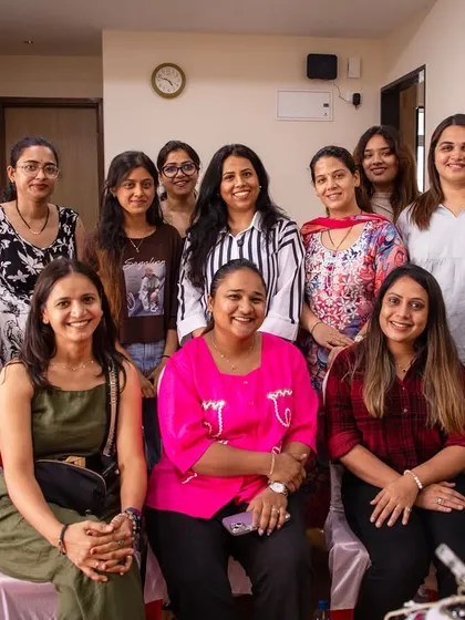 A happy group photo after a successful seminar. It's wonderful to see so many passionate artists from different backgrounds coming together to learn and grow.