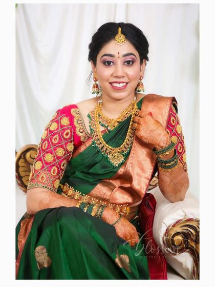 Soujanya Gowda - Special Occasion Makeup & Hairstyling Engagement & Reception Glam photo 14