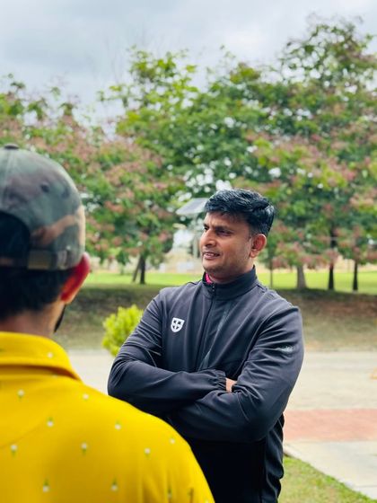 Ajo Jose, our Head of Student Affairs, is a pillar of our academy. His role goes beyond golf, ensuring our students are disciplined, cared for, and supported like family.