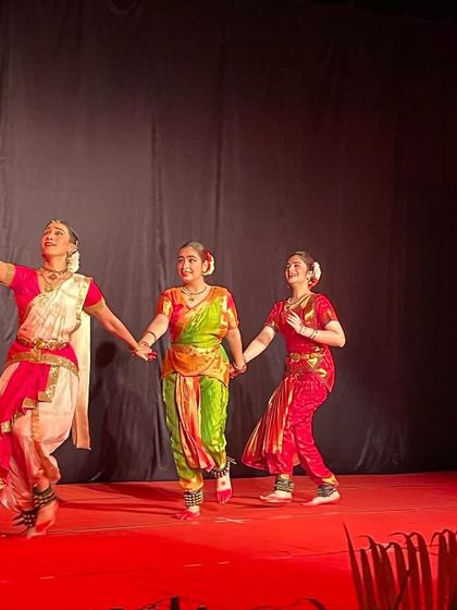 A joyful moment on stage with my students. Sharing the stage with them was a new and wonderful experience that I will always treasure.