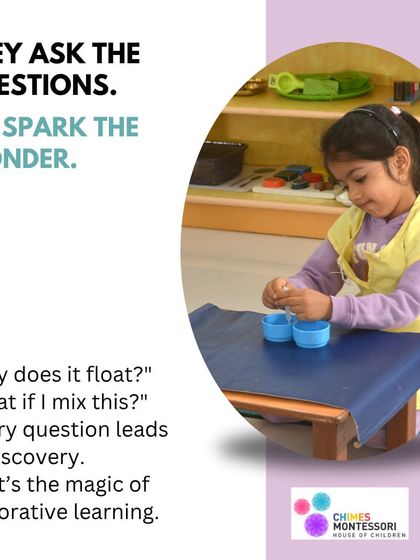 Chimes Montessori - Toddler Program (From 18 months) The Montessori Way: Learning for Life photo 4