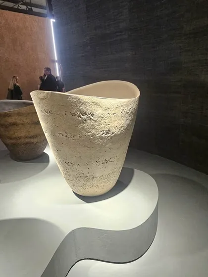 An organically shaped, textured planter that looks like a piece of modern sculpture. We believe planters should be as beautiful as the plants they hold.