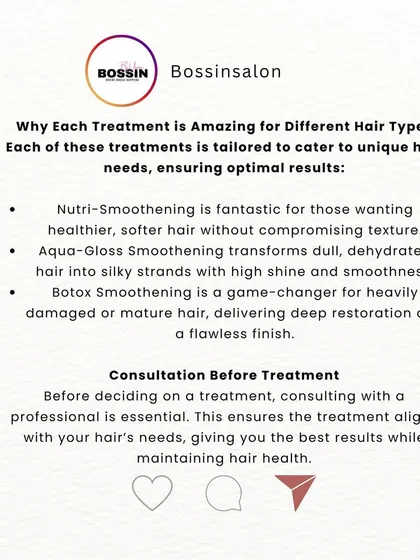 Understanding why a specific treatment is right for a client is a vital skill. This breakdown explains how each treatment targets different hair issues, from dullness to severe damage, and emphasizes the importance of a professional consultation.