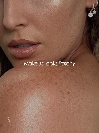 If your makeup looks patchy, it is a sign of underlying skin texture issues. Our facials can help create a smoother canvas.