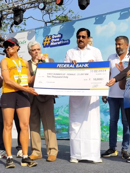 Neera Katwal - Running Coaching Coach on the Podium: Leading by Example photo 24