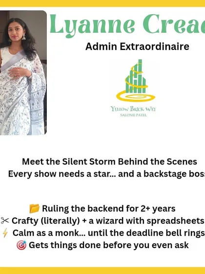 Meet our Admin Extraordinaire, Lyanne Creado. The silent storm behind the scenes, she is the organizational wizard who ensures everything runs smoothly so our teachers and students can focus on the magic.