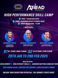 High Performance Cricket Camps
