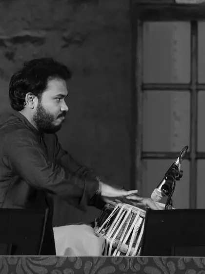 Candid and artistic shots from various accompaniment performances. These black and white images capture the mood and focus of being in the zone during a concert.