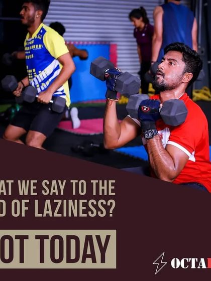 What do we say to the god of laziness? Not today. Our community is fueled by faith in the process and the courage to show up and get stronger together.