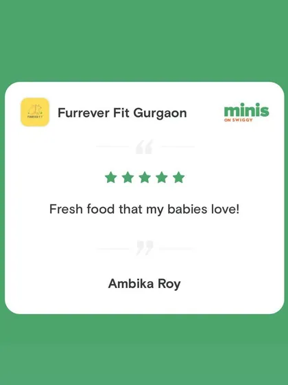 Simple, powerful feedback. Knowing that my fresh food is loved by your babies is what keeps me going. Thank you, Ambika, for trusting me.