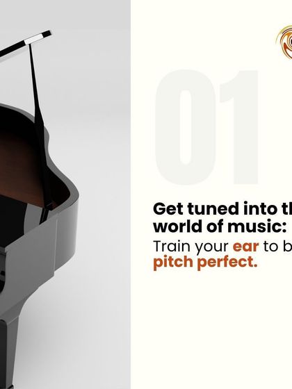 Learning piano helps you get tuned into the world of music and trains your ear to be pitch-perfect.