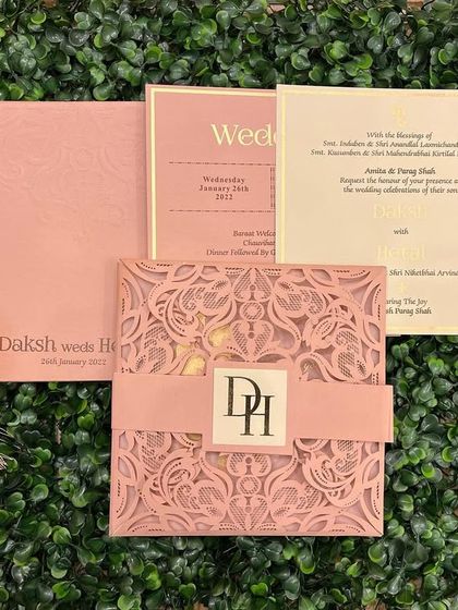 The Beginning - Wedding Invitations Intricate Laser-Cut & 3D Designs photo 6