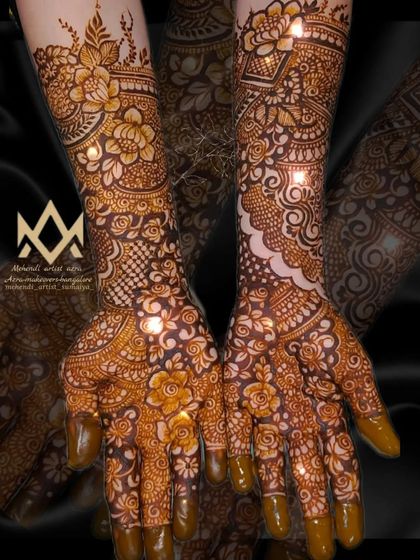 Azra Mehendi - Mehendi Artistry Party & Guest Mehendi photo 27