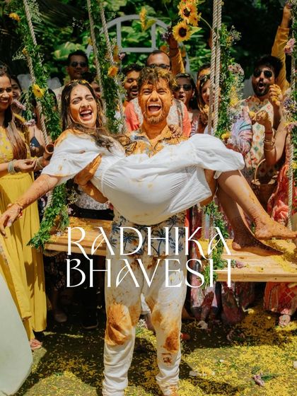 Vibrant Haldi & Mehendi Moments photo 32