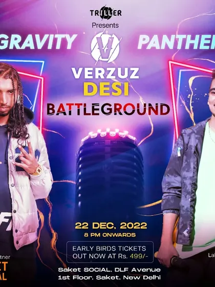 On the decks for the first ever Verzuz Desi rap battle in India. Being the official DJ for major hip hop events like this is part of what I do.