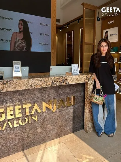 Celebrity-approved glam. Actress Rhea Chakraborty stopped by our Bandra salon for a pampering session, trusting our experts to get her beauty game on point.