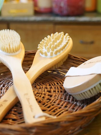 Our bath accessories are crafted from natural materials to be gentle on your skin while effectively refreshing and rejuvenating it.