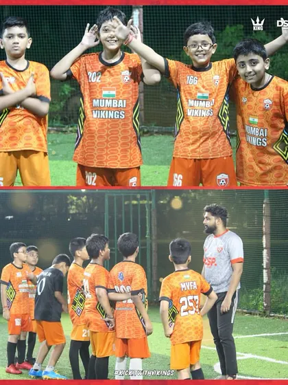 Fun and focus at its finest. Our young players learning from their coach at the Dombivili Gymkhana.