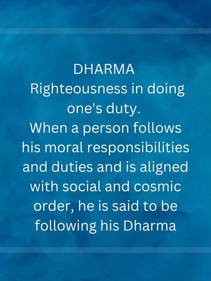 Understanding Dharma: This is the principle of living with righteousness and fulfilling one's moral duties. In yoga, we practice aligning our actions with our higher purpose.