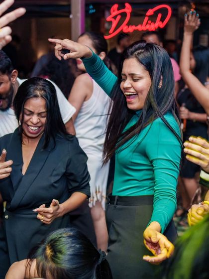 The dance floor is the heart of the party. I play a mix of genres to make sure there's something for everyone to dance to.