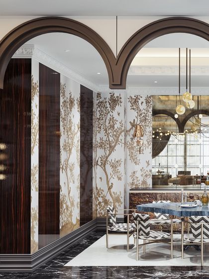 Elegant Dining & Transitional Spaces photo 5