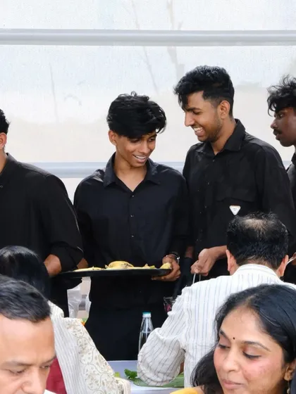 My excellent team is a huge part of making these large events a success. We handle all the service with a smile, ensuring your guests are well taken care of from start to finish.