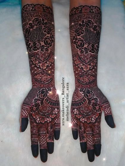 Azra Mehendi - Mehendi Artistry Full Bridal Mehendi photo 96