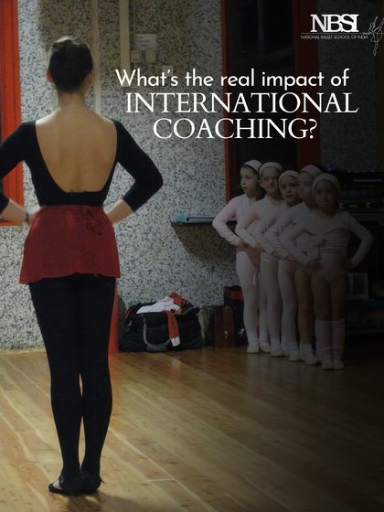 What's the real impact of international coaching? It refines artistry, introduces new techniques, and inspires our students to reach new heights.