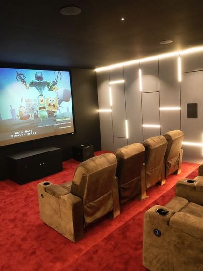 3i Smart Home - Custom Home Theater Design & Installation Warm & Inviting Theaters photo 8