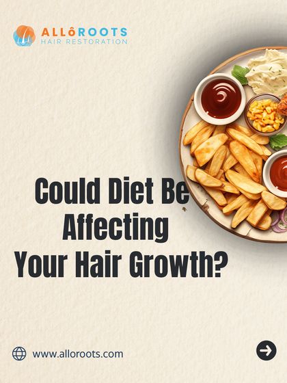 Could your diet be affecting your hair growth? What you eat has a direct impact on the health of your hair follicles and the strength of your hair strands.