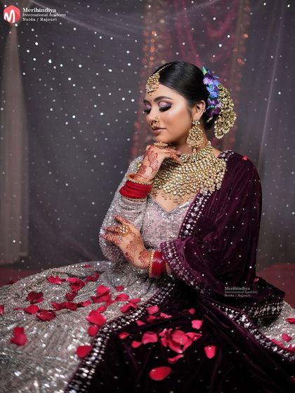 Creating a romantic and dreamy bridal look is a key skill. This setup shows how makeup can enhance the overall mood and theme of the wedding photography.