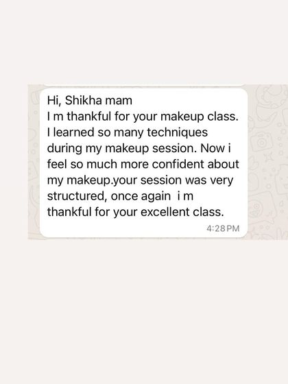Shikha Agarwal - Personal Self-Makeup Classes Hear From My Students photo 66