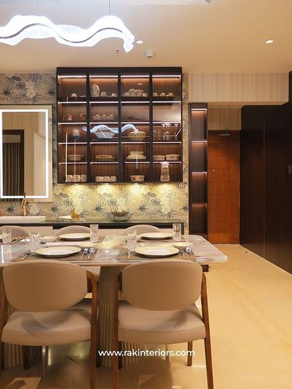 RAK Interiors - Home Renovation Services Elegant Living & Dining Spaces photo 23
