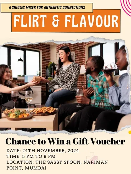 Adding a little extra excitement with the chance to win a gift voucher. It’s another fun element to make the evening special.