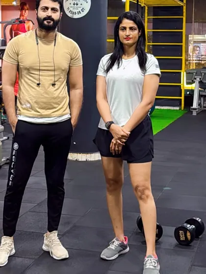 With actor Yashas Soorya after a solid session. Getting actors camera-ready for demanding roles is what I do. It's not just about looking fit, it's about building the strength and stamina for long shoots.