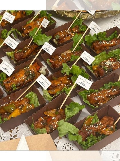 Thai Basil Paneer served in individual lettuce cups. This is a healthy, flavourful, and low-carb appetizer option that is both refreshing and satisfying.