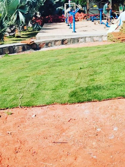 Rakshith Landscaping - Landscape Design & Installation Lush Lawns: Natural & Artificial photo 37