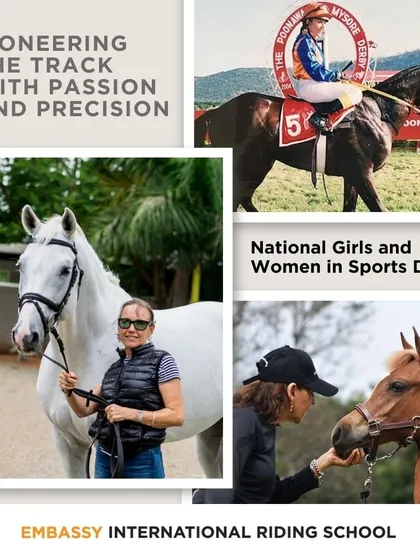 As India's pioneering woman jockey, our director Silva Storai inspires a legacy of passion and excellence. I am proud to have such barrier-breaking leaders guiding my students.