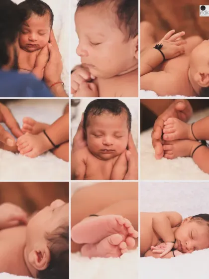 A throwback to a newborn session, capturing all the precious details in a beautiful collage. From sleepy close-ups to tiny hands and feet, these are the moments that pass by so quickly.