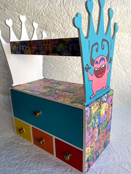 Neetikriti - Hand-Painted Home Decor & Personalized Gifts Custom Organizer Boxes photo 47