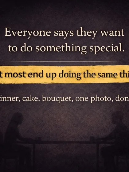 Everyone wants to do something special, but most end up doing the same thing. I exist to break that cycle of boring gifts.